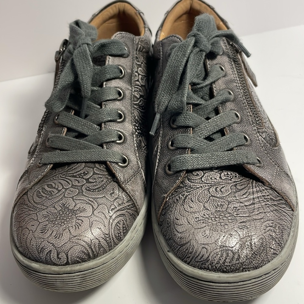 Aztec Women's Charcoal Sneakers - Picture 4 of 6